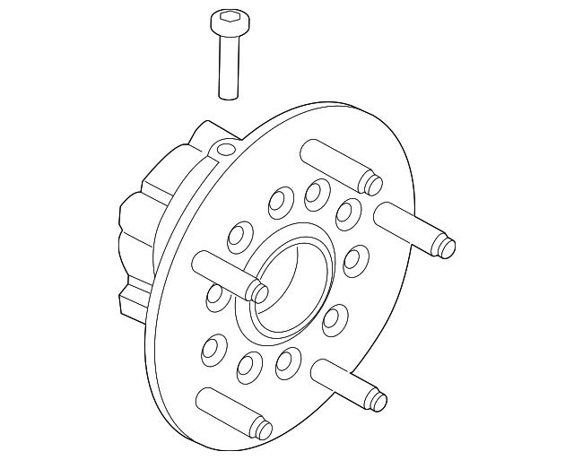 Genuine Ford 2015-2019 Transit-150/250/350/350HD Hub Assemblyy CK4Z-1104-G - Image 3 of 4