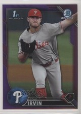 2016 Bowman Draft Chrome Picks Purple Refractor 59/250 Cole Irvin #BDC-4 03jh