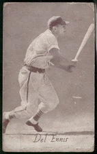 1947-66 Exhibits (W461) #NNO Del Ennis GD/VG