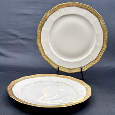 Charles Field Haviland Richelieu Dinner Plates - Set of 2 - Limoges Antique