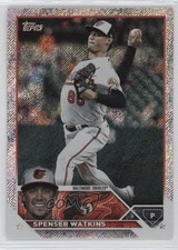 2023 Topps Complete Set Retail Foilboard /608 Spenser Watkins #393 0h1