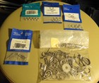 sailing,lot of assorted fasteners and rings7/8 and up s.s. see pictures