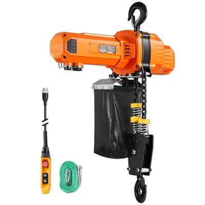 VEVOR Electric Chain Hoist 2200 lbs Single Phase Overhead Crane 20 ft Lift