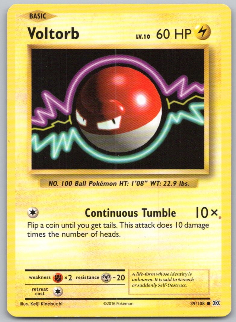 Voltorb 39/108 Evolutions EVO LP