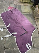 6’3 Burgundy Lightweight Outdoor Horse Rug