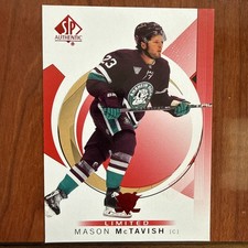 2024-25 Sp Authentic - Mason McTavish #59 Limited Red