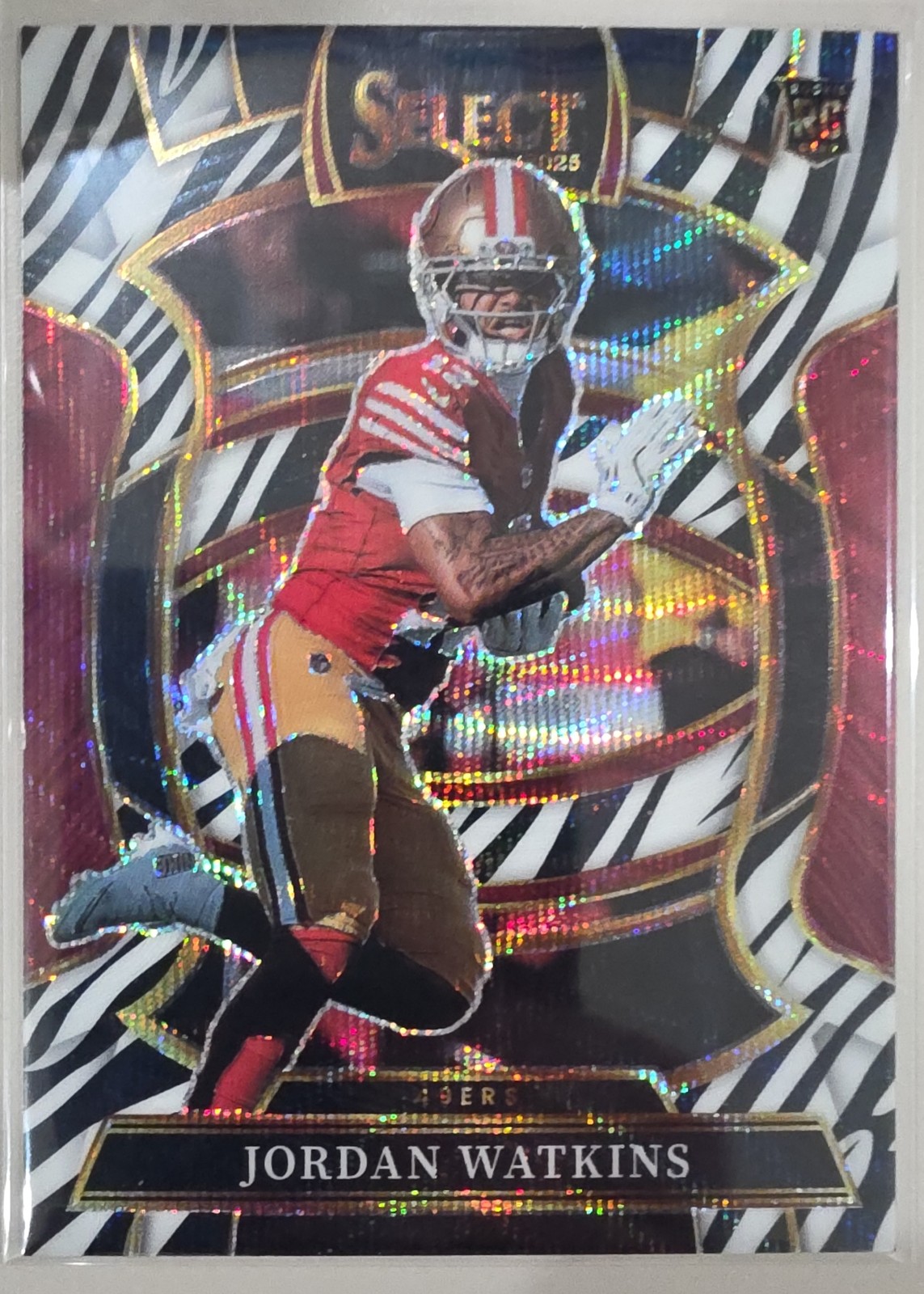 Jordan Watkins Panini Select #18 Zebra