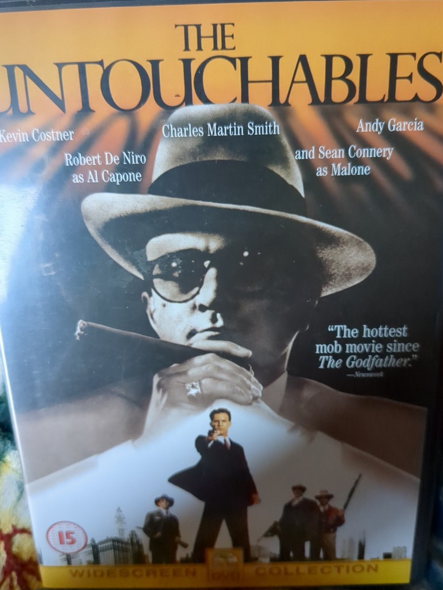 THE UNTOUCHABLES KEVIN COSTNER, SEAN CONNERY REG DVD
