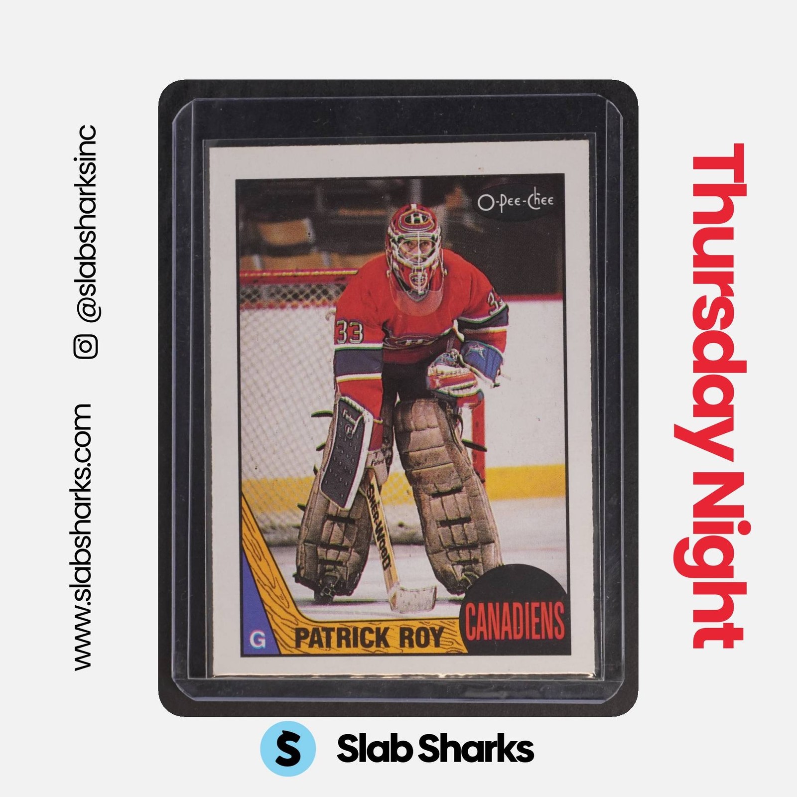 1987 O-PEE-CHEE #163 PATRICK ROY