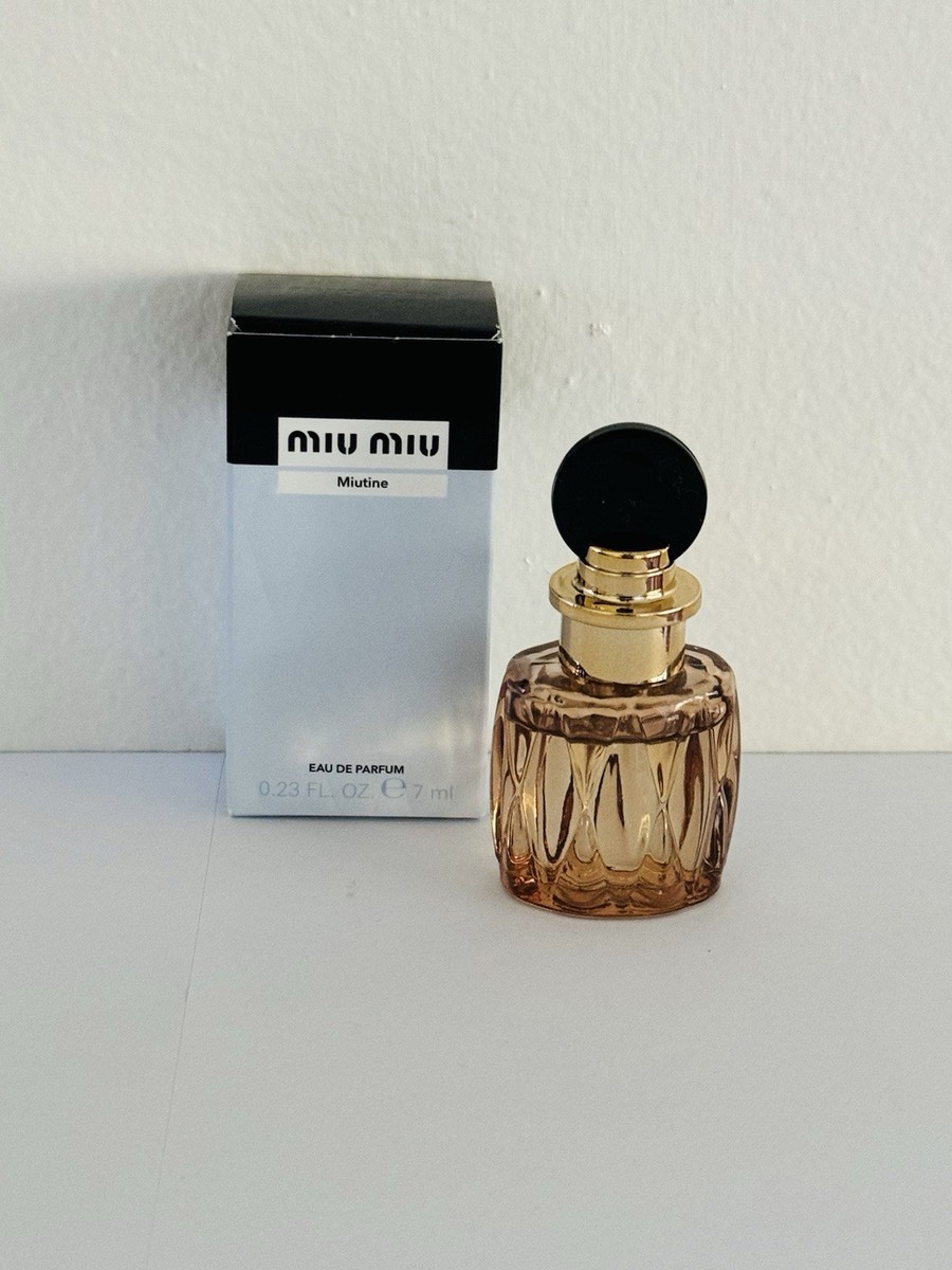 Miu Miu Miutine (0.23 Oz / 7 ML) Eau De Parfum Splash *Miniature