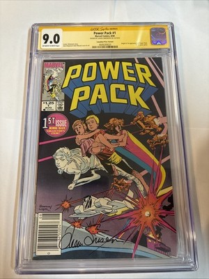 Power Pack ( 1985) #1 (CGC 9.0)  Signed Louis Simonson 1st App Power Pack   CPV