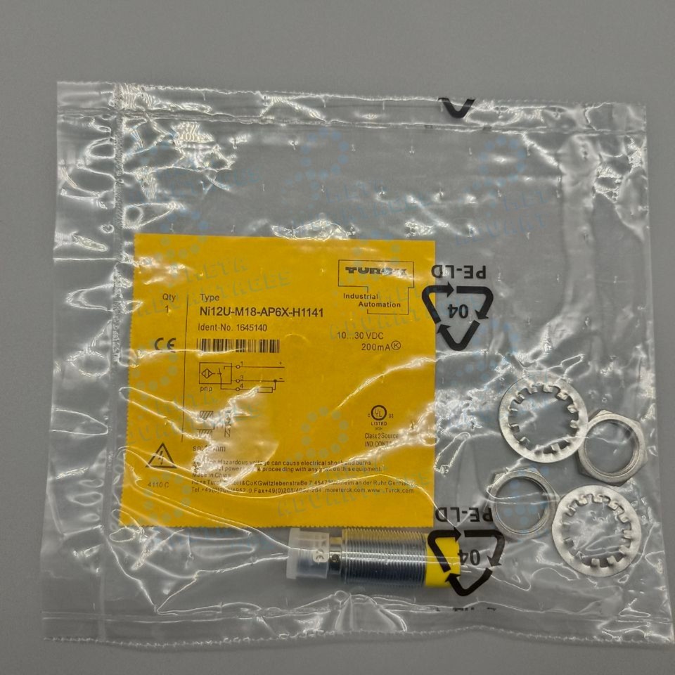 NI12U-M18-AP6X-H1141 New Sealed Turck Proximity Switch Ni12U-M18-AP6X-H1141