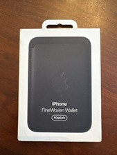 Apple iPhone FineWoven Wallet with MagSafe Black