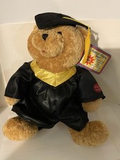 Graduation Animated Plush Teddy Bear Sings Gift Fun As Is