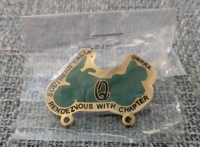 GWRRA Goldwing Road Riders Assoc ''Rendevous With Chapter''  Cap or Lapel Pin