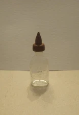 Vintage Amsco Doll-E-Toys Glass Baby Bottle with Nipple