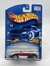 2001 Hot Wheels Auburn 852 #116 White/Red F42