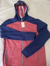 Peter Millar Men s Hooded Full Zip Colorblock...