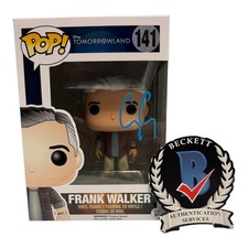 George Clooney Signed Autograph Tomorrowland Funko Pop 141 Beckett BAS