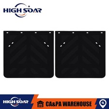 Highsoar Mud Flaps 24x24 Semi Truck Trailer Heavy Duty 15 Thick Rubber Pair Highsoar Mud Flaps 24x24 Semi Truck Trailer Heavy Duty 15 Thick Rubber Pair
