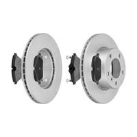 f.becker Bremsscheiben Ø284MM + BremsbelÄGe Vorne FÜR BMW 1 BMW