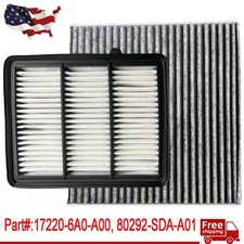 Combo Set Engine & Charcoal Cabin Air Filter New For HONDA ACCORD 18-22 1.5L USA