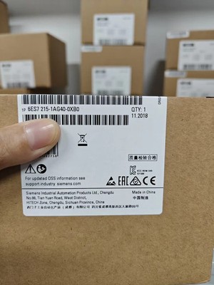 New In Box Controller Module 1Pcs Siemens Rapid Delivery 6ES7215-1AG40-0XB0