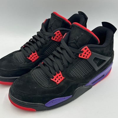 Air Jordan 4 Retro NRG Raptors AQ3816-065 OG Box SZ 10.5 Hype Sneaker EXCELLENT