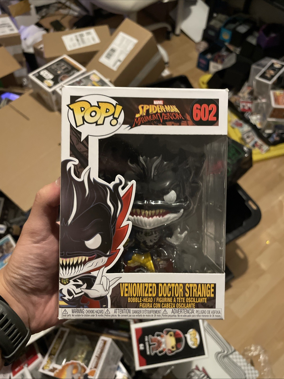 Funko POP Marvel Spider-Man Maximum Venom Venomized Dr Strange 602 Vinyl Figure