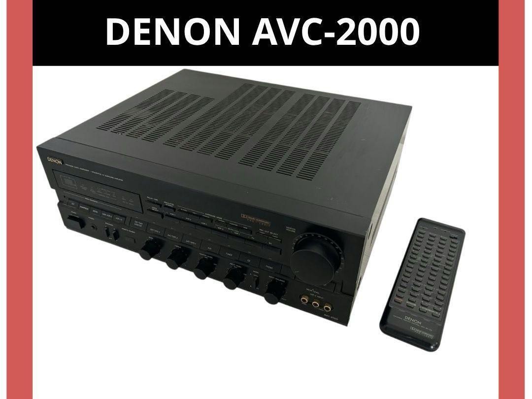 DENONデノン AVC-2000 Denon AVC-2000 Audio/Video Amplifier Review price specs - Hi