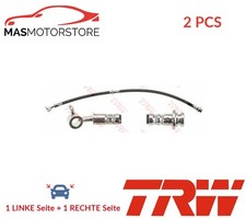 BREMSSCHLAUCH BREMSLEITUNG PAAR VORNE TRW PHD1227 2PCS A FÜR NISSAN MICRA IV