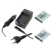 2x Akku und Ladegerät für Olympus SZ-10 SZ-11 SZ-12 SZ-14 SZ-15 SZ-20  Li-50B