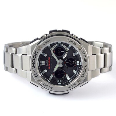 CASIO G-Shock GST-W110D-1AJF G-Steel Solar Atomic Radio Stainless