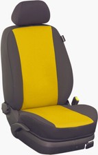 Peugeot Traveller Maß Sitzbezüge KOMPLETTSET 5-Sitzer: gelb / anthrazit