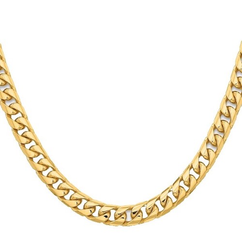 Beautiful New Pure 20K Yellow Gold Chain mother's day Link Bead