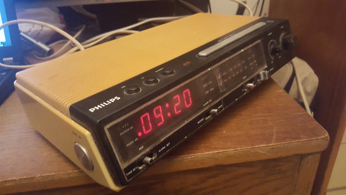 Phillips radio alarm clock 90 AS 470 vintage from 70th | eBay