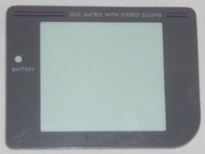 replacement plastic screen cover lens for nintendo gameboy original gameboy screen size
