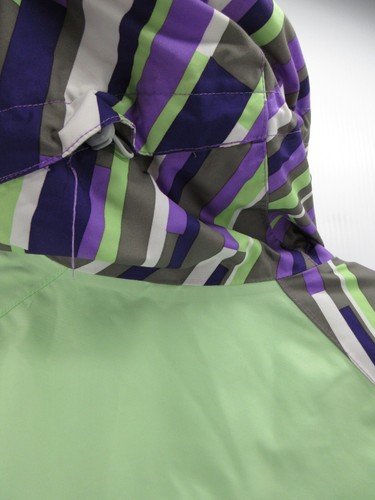 Volcom Jacket Men Large Purple Ski Snowboarding Coat Abstract Hoodie Thermonite - Picture 14 of 23