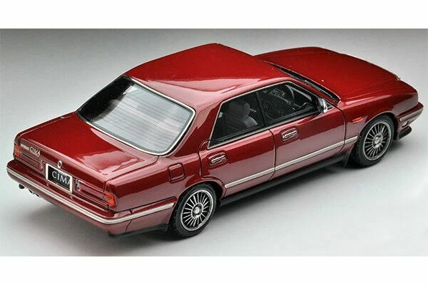 Ignition Model x Tomytec 1:43 Nissan Cedric CIMA Type IIS Red JDM