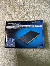 Sabrent 2.5  SSD  SATA Hard Drive USB 2.0 Enclosure  New In Box  .
