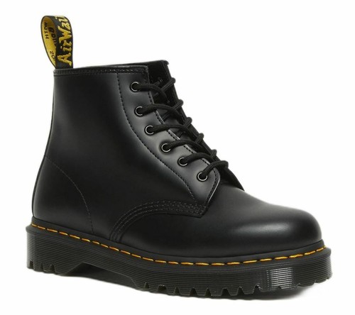 ORIGINALI DR. MARTENS 101 BEX SMOOTH NERO 6 FORI SUOLA ALTA UNISEX 26203001  | eBay