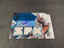 2008 SPX FOOTBALL DUSTIN KELLER ROOKIE PATCH AUTO 206/599 JETS