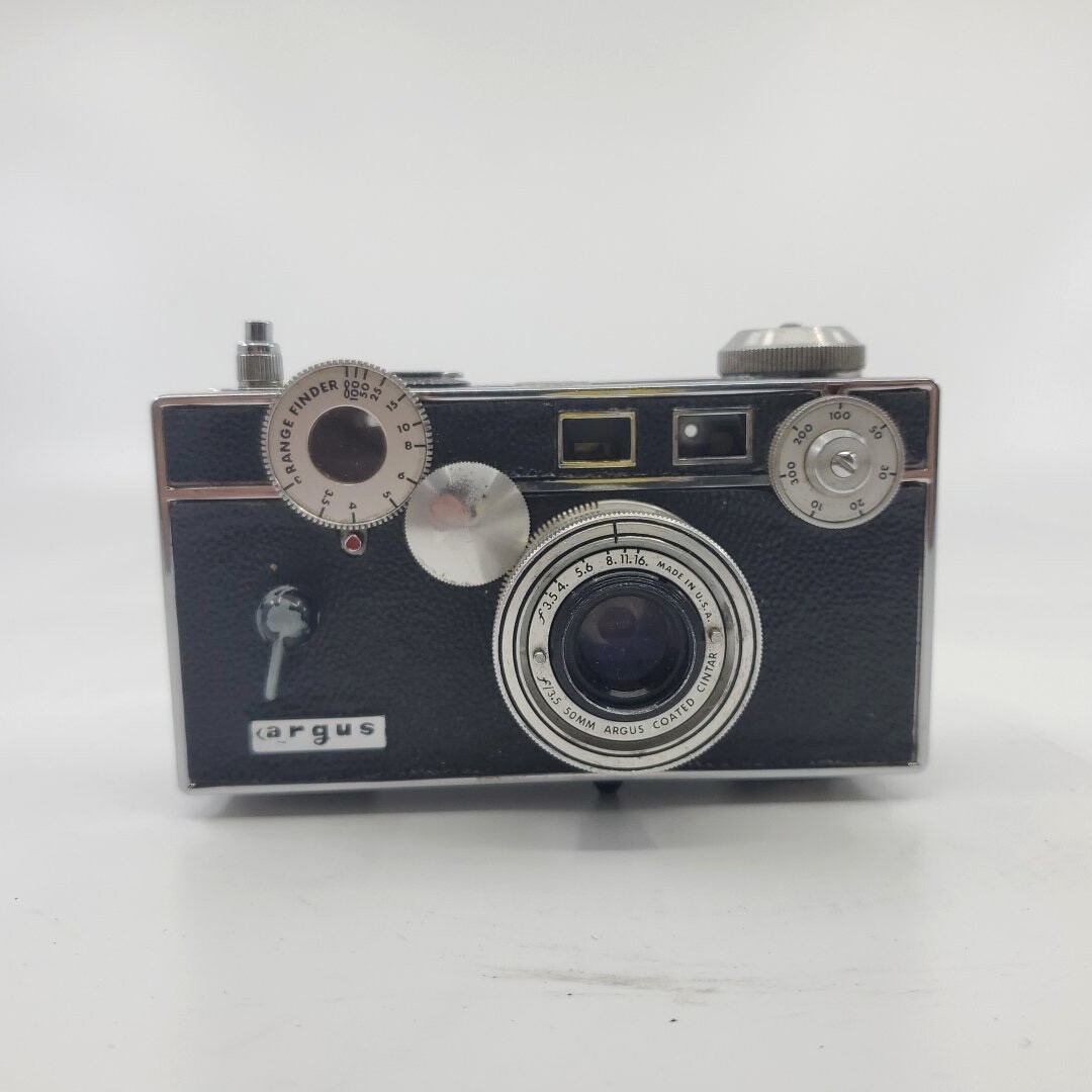 ARGUS C-3 MATCHMATIC 35mm Camera Cintar 50mm f/3.5 w/Case | eBay
