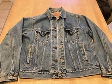 Vintage 90s Levi's Denim Trucker Jacket Men's Size Small 70507-0389 READ 