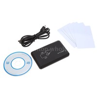 Usb 125khz Em4305 T5577 Id Card Reader/writer/copier Em4100+5writable Card 8fo2 on sale Usb 125khz Em4305 T5577 Id Card Reader/writer/copier Em4100+5writable Card 8fo2 on sale