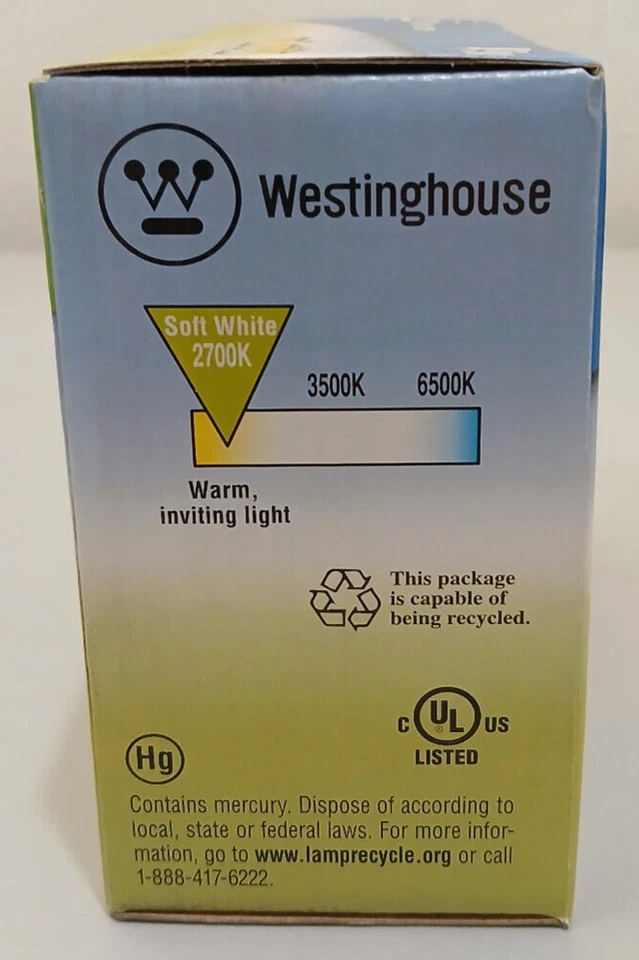 WESTINGHOUSE 9W SOFT WHITE R20 FLOOD LIGHT #37968 - Image 2 of 4