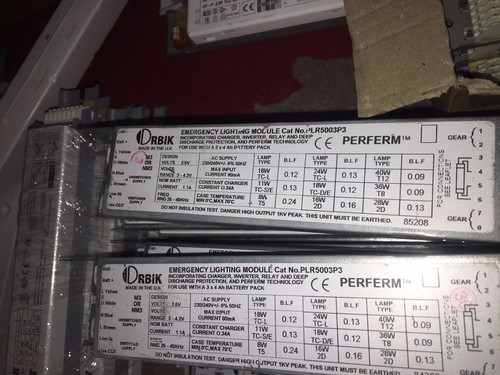 Orbik Emergency Lighting Control Module PLR5003P3 3.6V 4Ah x 3 Cell 36w ...