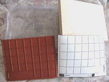 NEW Stampin' Up CALENDAR STAMP MONTHLY grid Month xl 5x6 Making Plans Planner