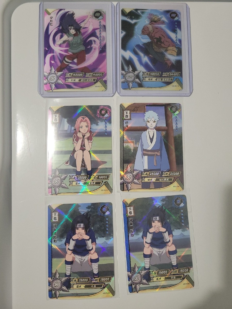 6 Naruto Cards | eBay