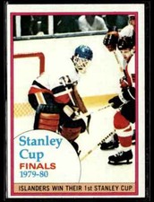 1980-81 Topps Hockey Stanley Cup Finals New York Islanders/Philadelphia Flyers